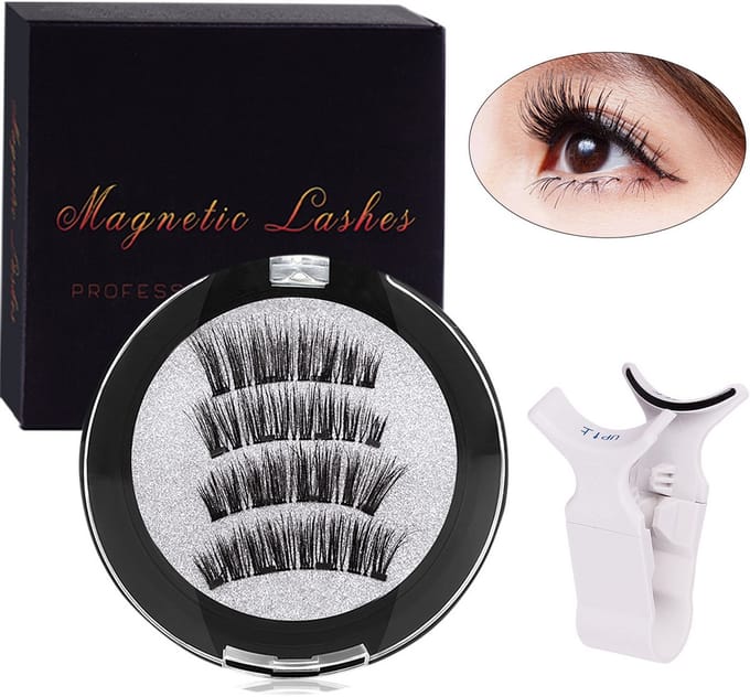 Magnetische wimpers met applicator