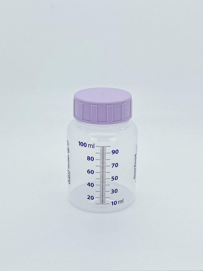Sterifeed Moedermelk Bewaarfles voor eenmalig gebruik 100 ml 20 stuks
