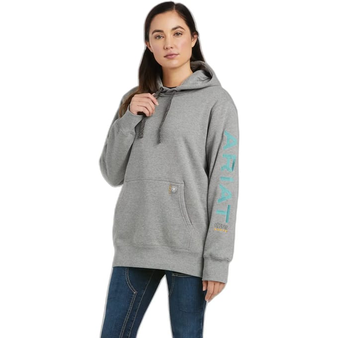 Dames Hoodie Ariat Rebar Graphic