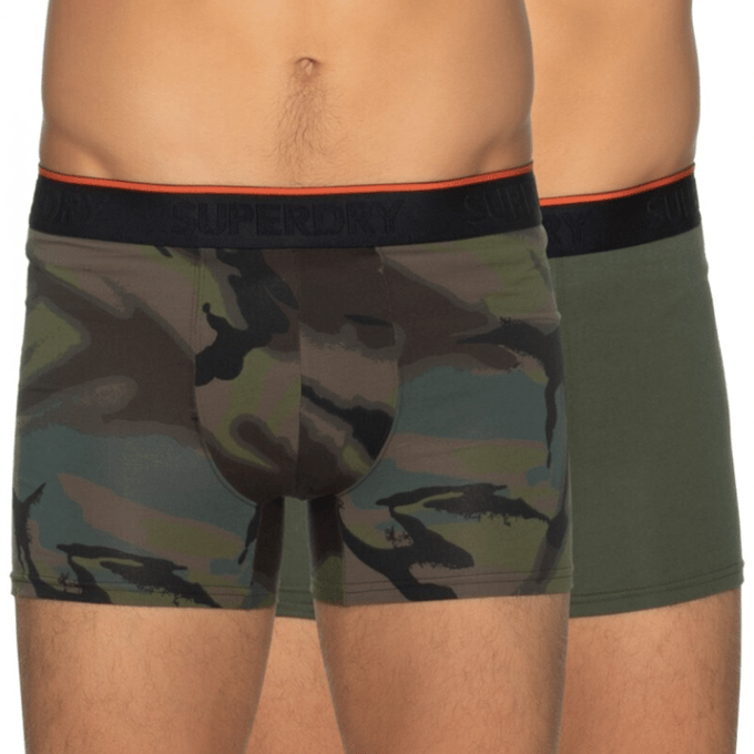 Superdry Organic Cotton Classic Boxershorts (dubbelverpakking)