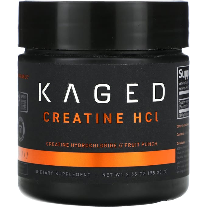 Kaged, Creatine HCl, Fruit Punch, 2.65 oz (75.23 g)
