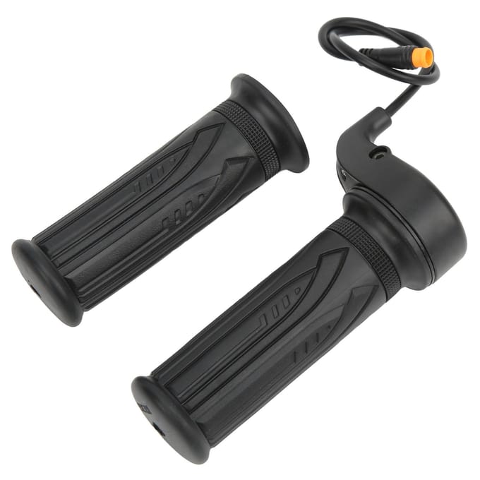1 paire de connecteurs étanches pour accélérateur de vélo électrique, 20 poignées d'accélérateur de scooter de 22,2 mm black