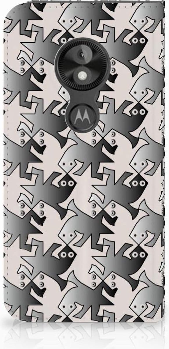 Motorola Moto E5 Play Hoesje maken Salamander Grey