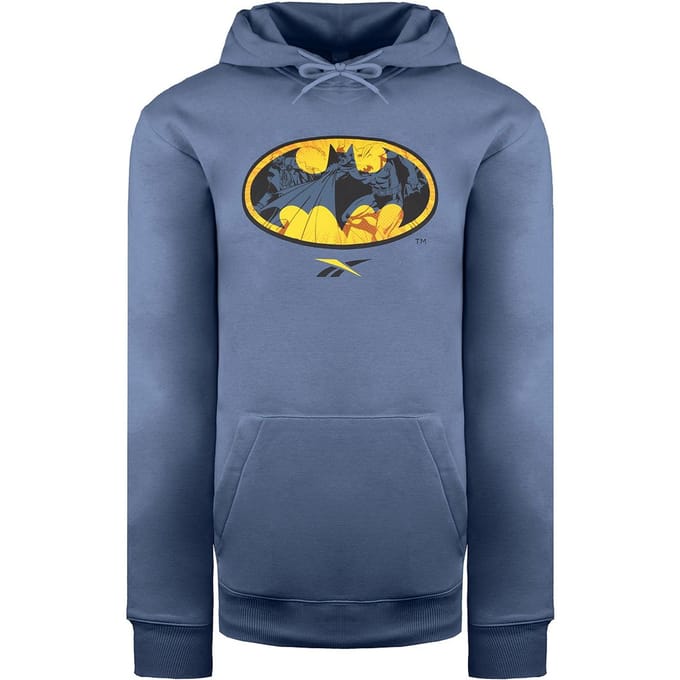 Reebok x DC Batman Heren Blauwe Hoodie