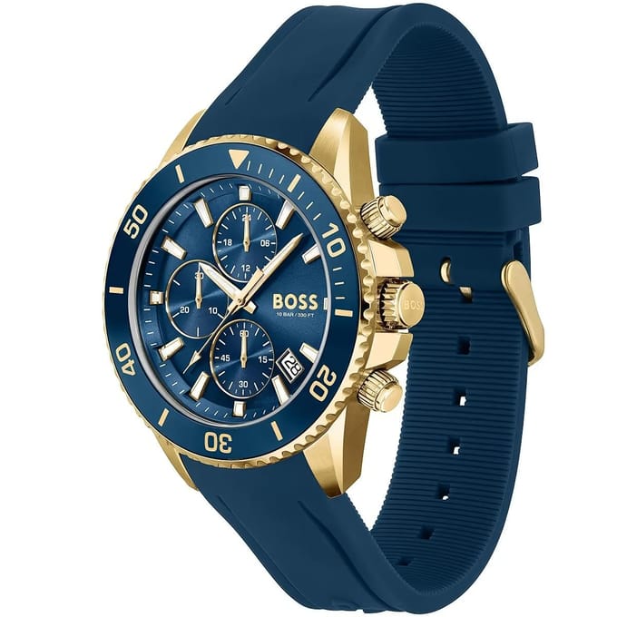 HUGO BOSS Herenhorloge Admiral | HB 1513965 46 gray