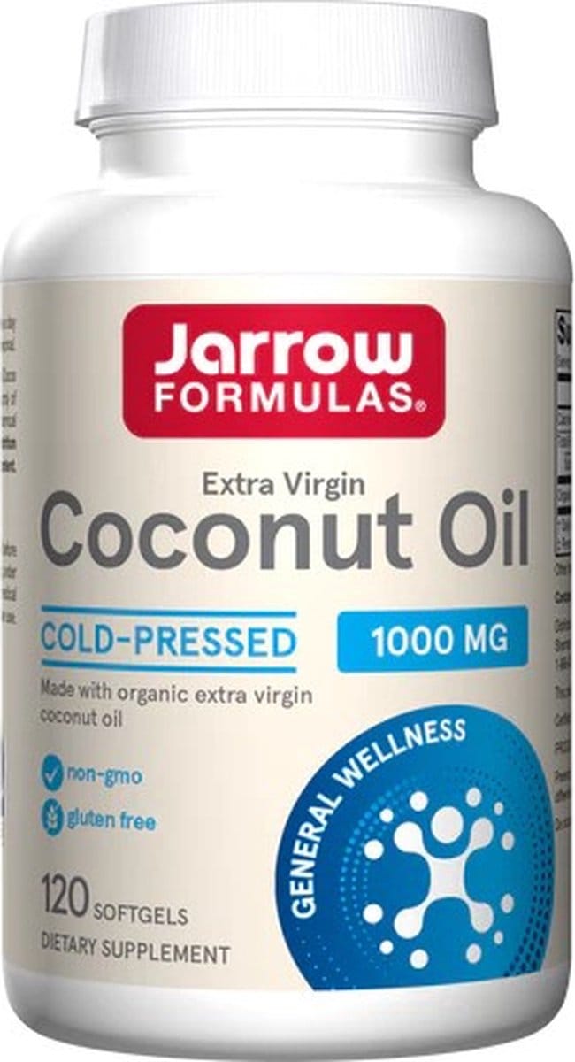 Coconut Oil Extra Virgin 1000 mg (120 Softgels) - Jarrow Formulas