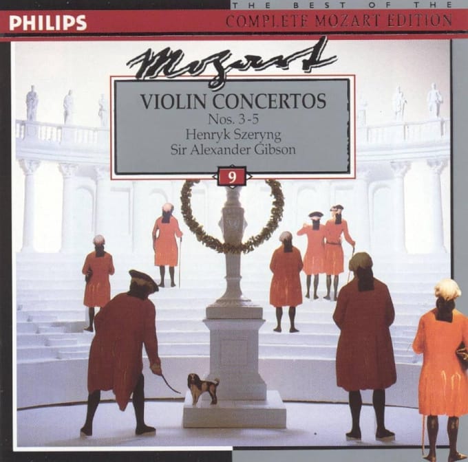 Mozart: Violin Concertos Nos. 3-5