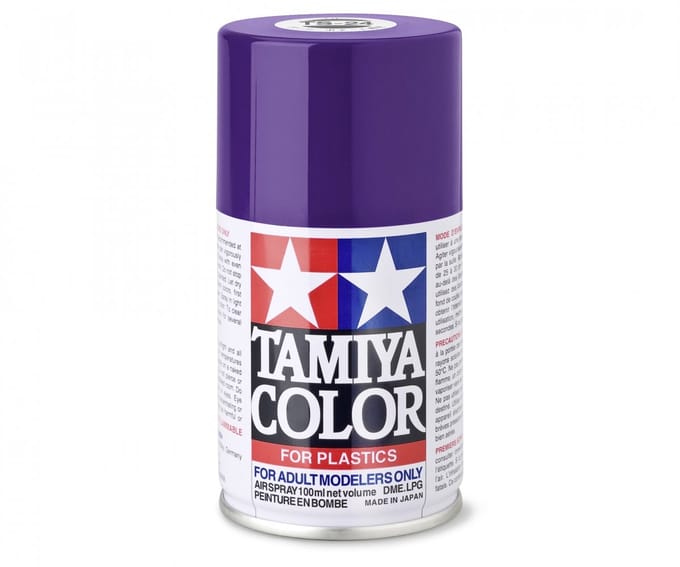 Tamiya Hobbyverf Acrylverf - TS-24 Purple - Gloss - Acryl Spray - Verf spuitbus - 100 ml