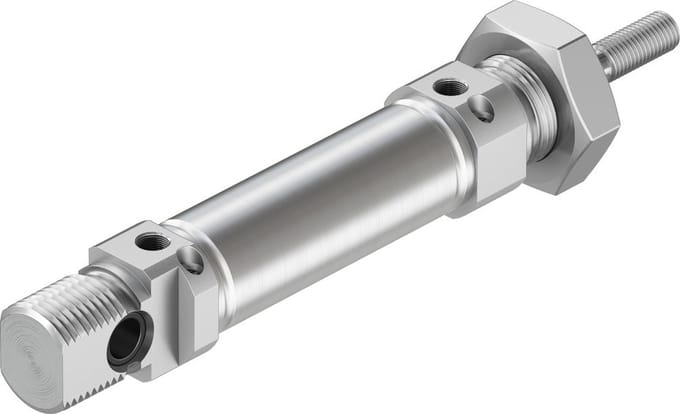Festo Cilinder 16mm Boring 15mm Slag ISO 6432 Dubbelwerkend - 1908267 - P2CPP