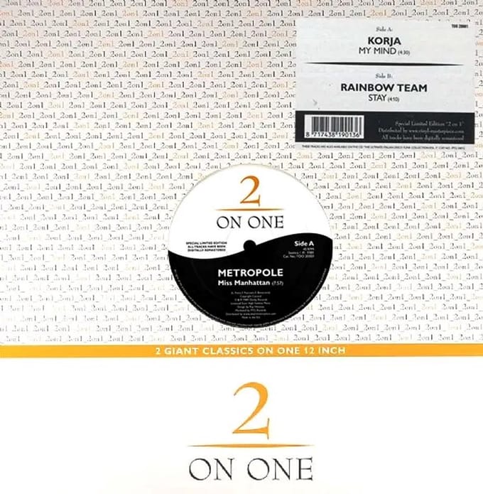 Korja /Rainbow Team - My Mind / Stay (12" Single)