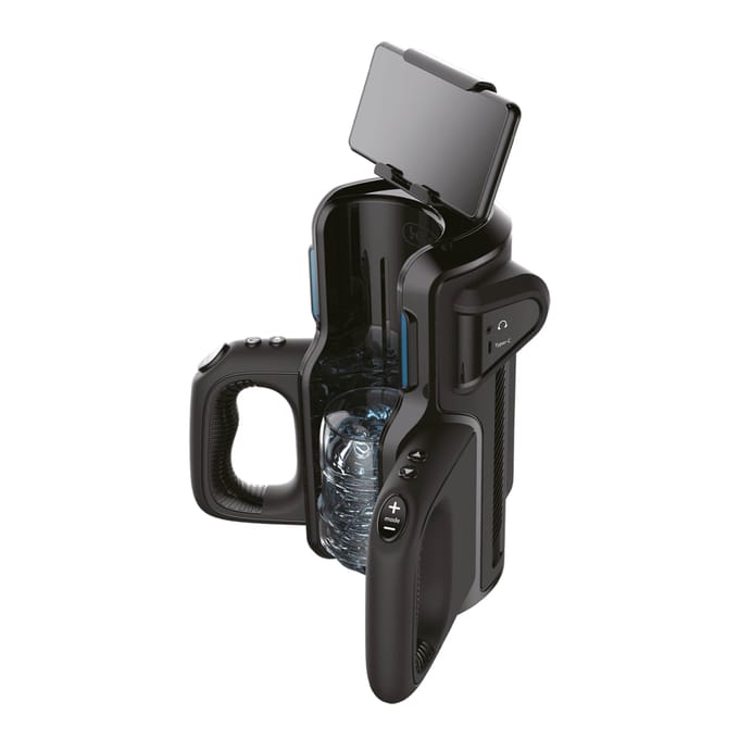 Leten - SM 500 - Super Thrusting Masturbator met telefoonhouder