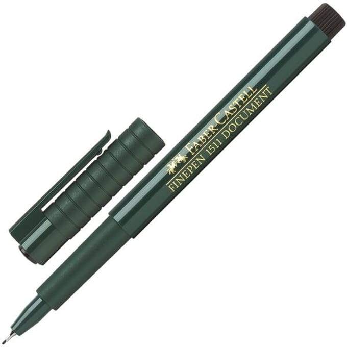151199 - Black - Black,Green - Round - Water-based ink - Metal - 0.4 mm