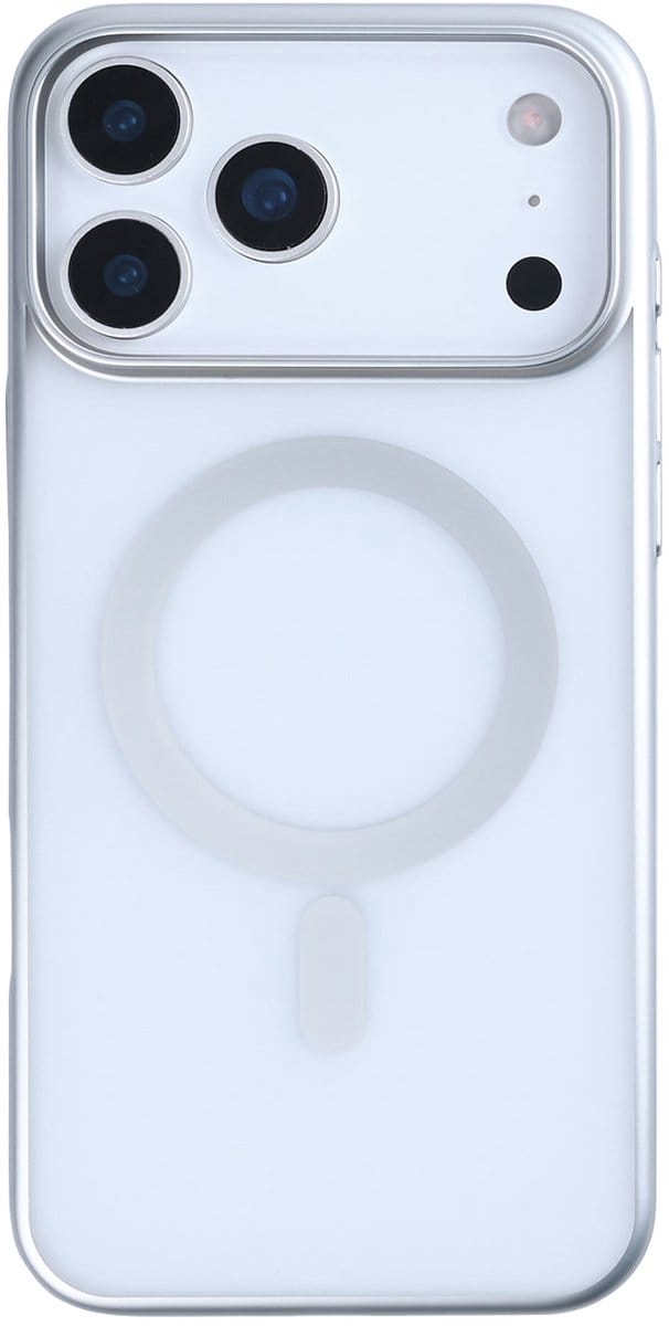 Rixus Instinct Mag Case For iPhone 17 Pro Silver