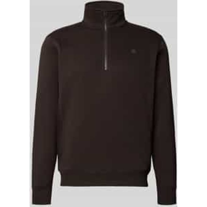 Sweatshirt met opstaande kraag