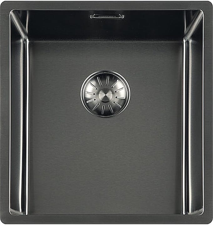 Lorreine Royal series spoelbak 34x40cm gun metal