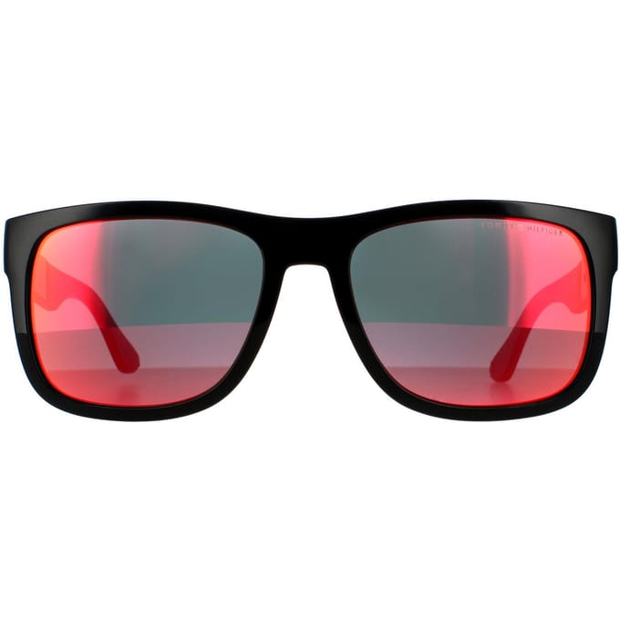 Tommy Hilfiger Zonnebril TH 1556/S 807 UZ Black Red Mirror