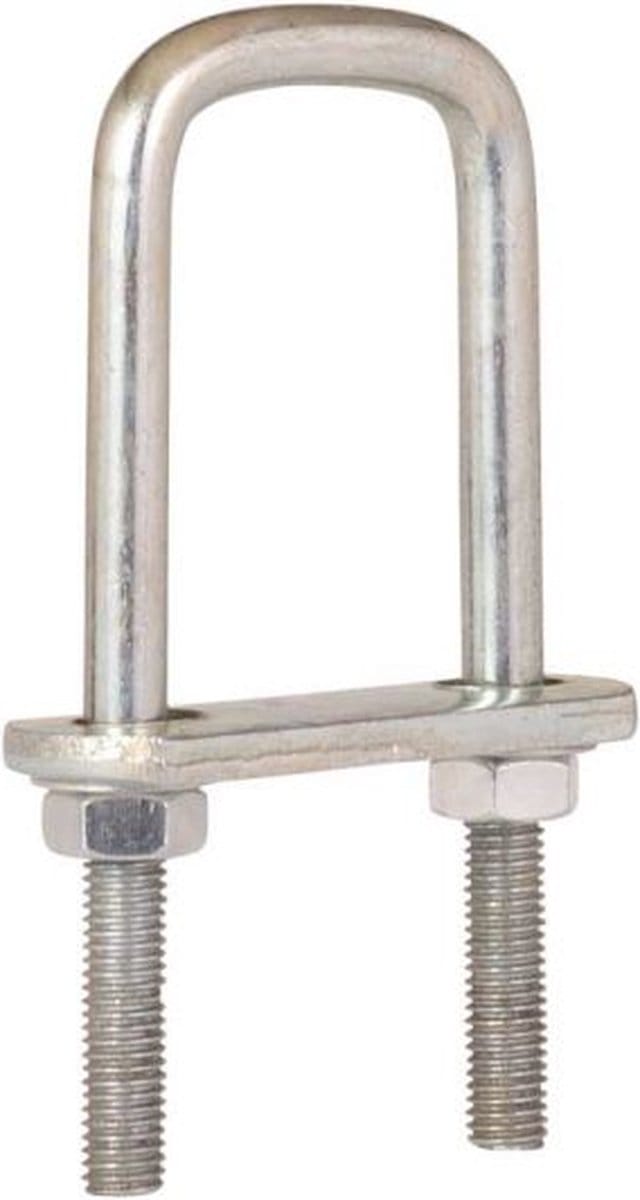 U bout M10 met strop 120 x 43 mm - verzinkt