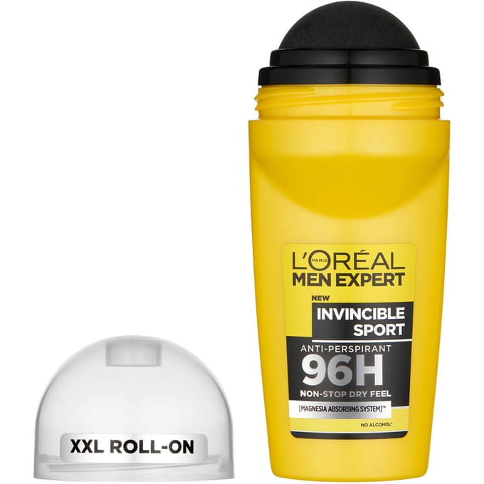L'Oréal Men Expert Invincible Sport 96H Antitranspiratie Deodorantroller 50 ml