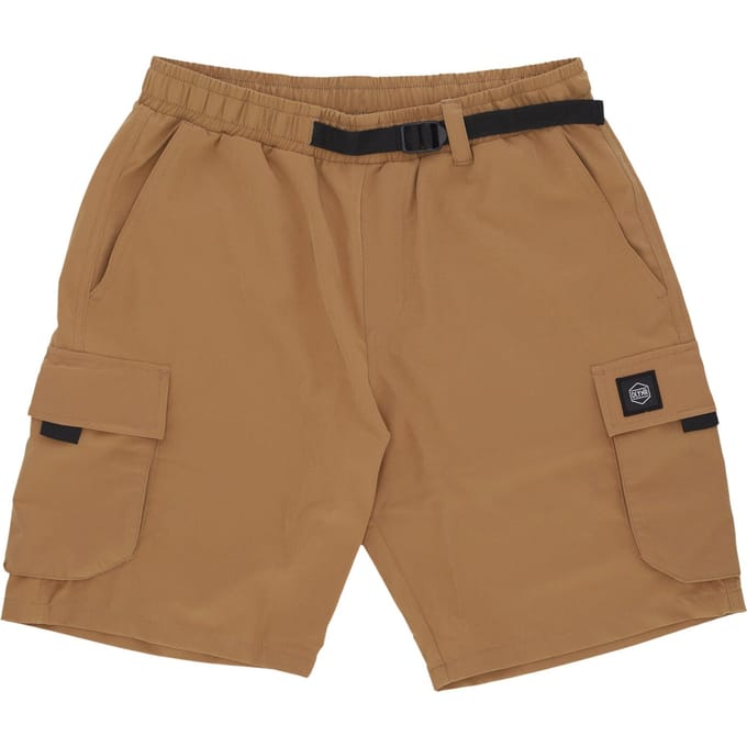 Techno-cargoshort heren beige