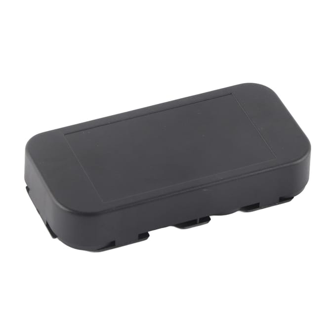 Distributeur de pièces en euros rectangulaire, porte-monnaie en plastique, boîte de rangement, organisateur pour voiture gray