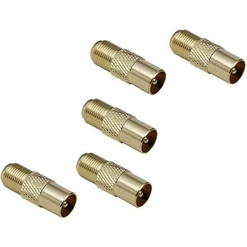 BKL Electronic Coax-stekker op F-koppeling