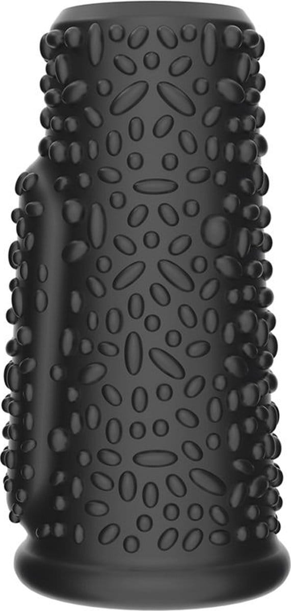 LoveToy - Drip Knights Ring - Vibrerende Penis Sleeve (Ø 3,7 cm) - Zwart