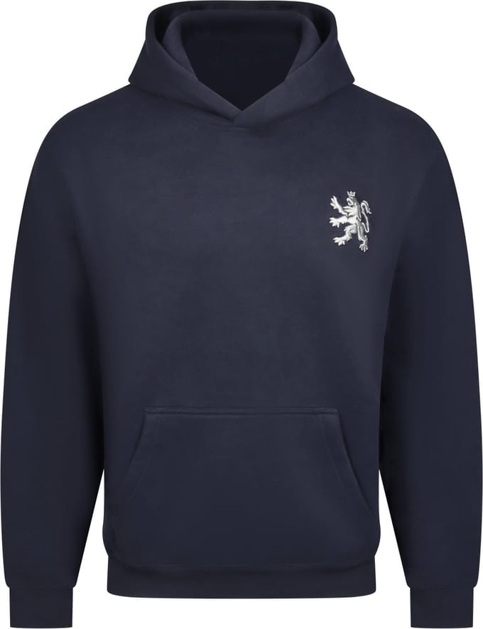 O.Leo - Hoodie Blauw - Witte Leeuw S
