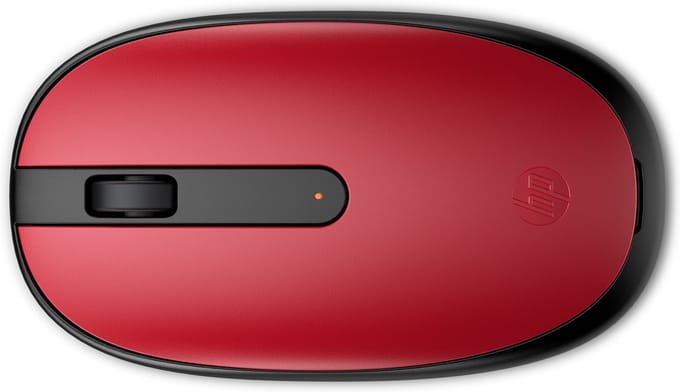 HP 240 - Muis - Optisch - 3 knoppen - Rood