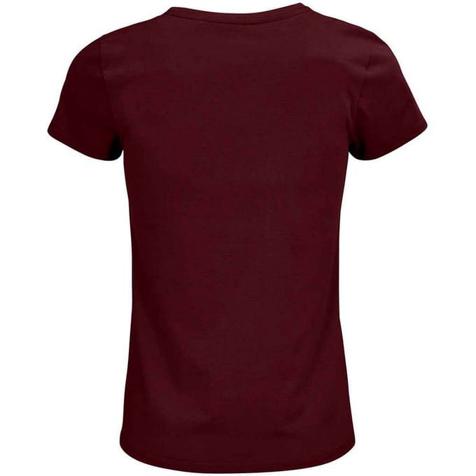SOLS Dames/Dames Kruisvaarder T-Shirt (Bourgondië)