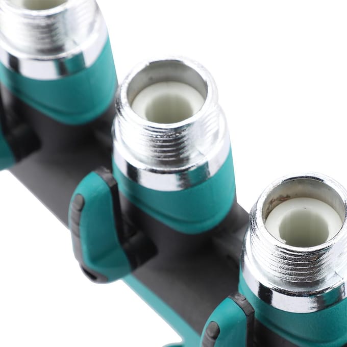 3/4  4-weg Slangconnector Splitter Tuinwatersplitter Kraanadapter Slang Afsluiter