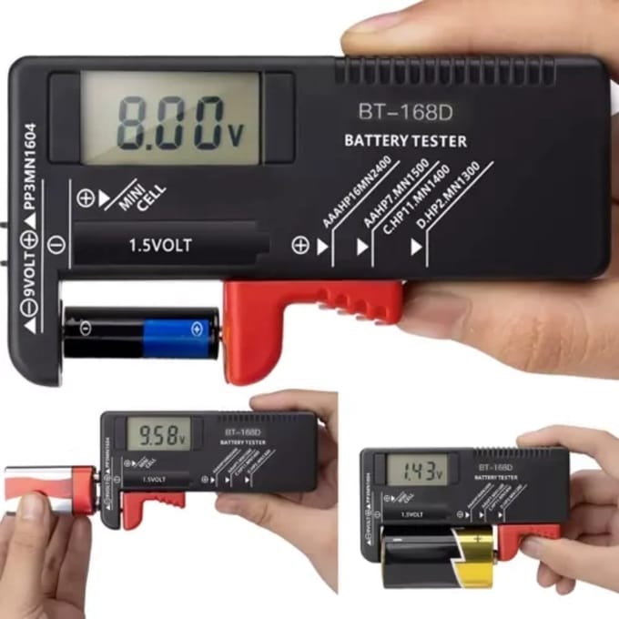 Bigstren Batterijtester - Compact en Veelzijdig voor Alle Batterijen