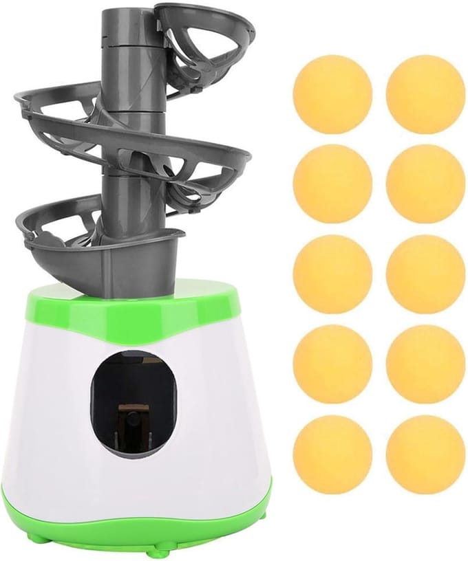 Tafeltennis Trainer - Bal Machine - Beginners Training - Automatische Ballenwerper - 30.5x15cm