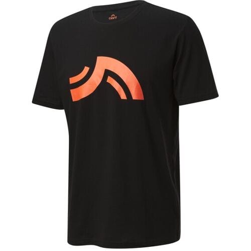 CRIVIT Heren sportshirt (Zwart, S)