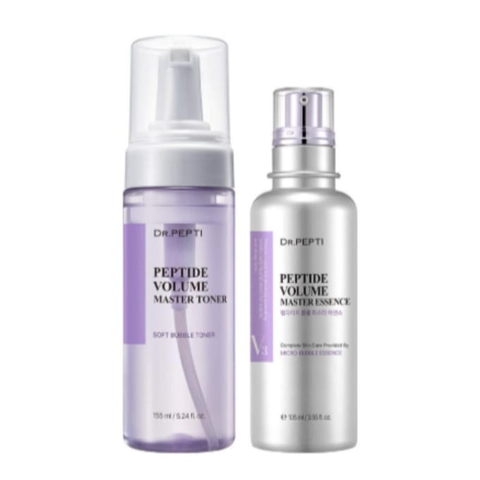 Dr. Pepti Peptide Volume Master Set | Tonique 155 ml + Essence 105 ml white