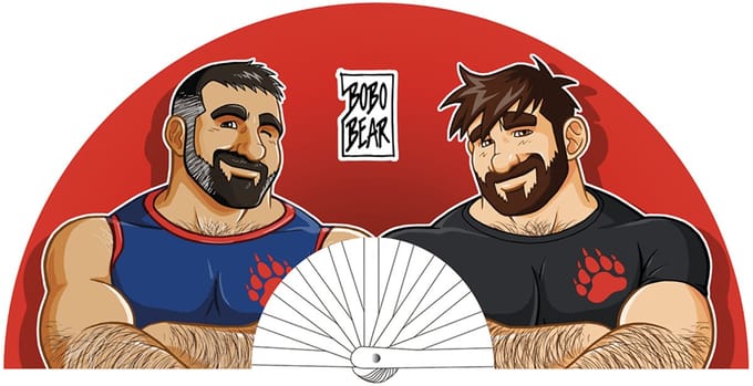M PROUD TONY & ROBERTO Pride Fan