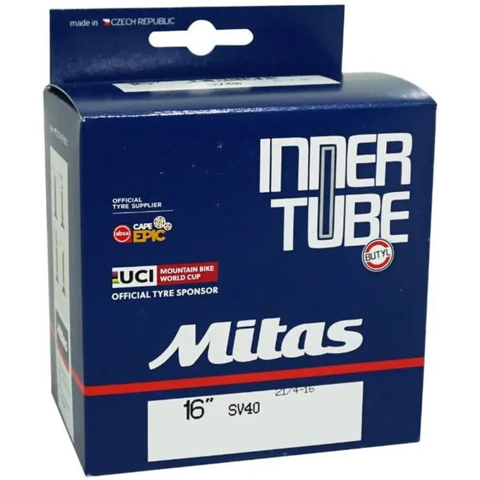Motorfiets binnenband osram schrader ventiel Mitas 2 1-4-16