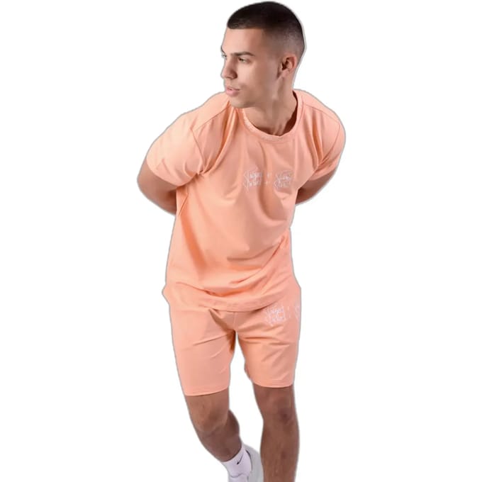Korte broek met dubbel logo Project X Paris Basic