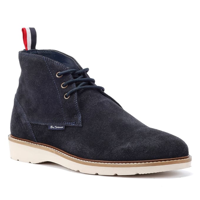 Ben Sherman Hampton Suede Herenlaarzen Navy