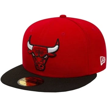 New Era Chicago Bulls NBA Basic Cap, Mannen, Rood, Pet, maat: 7 1/4