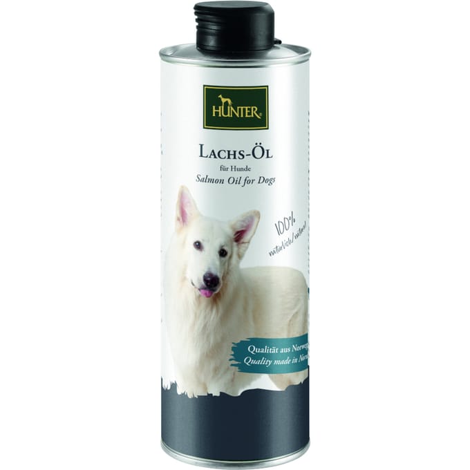 500 ml zalmolie HUNTER hondenvoer supplement