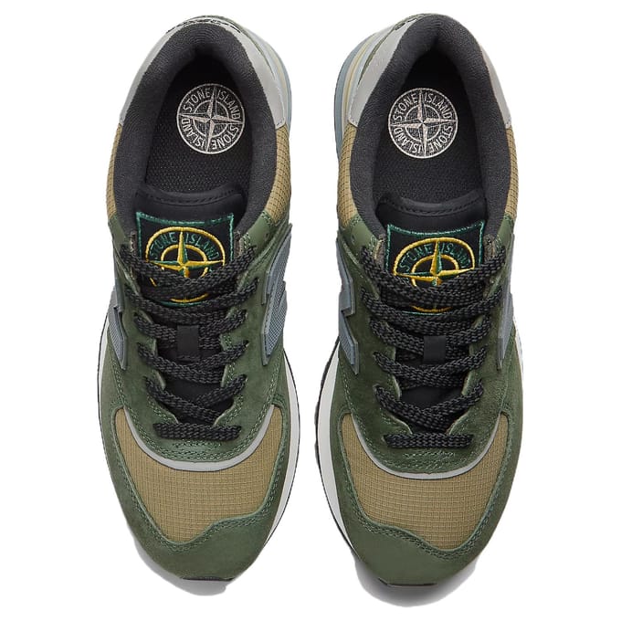 New Balance 574 Legacy x Stone Island Dark Green