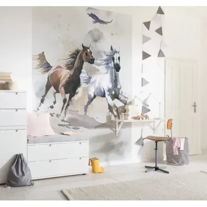 Fotobehang Wild Ride - Meerkleurig - 2,80m X 200cm