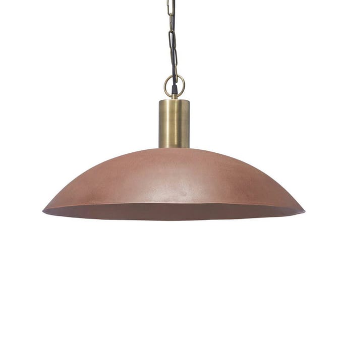 PR Home hanglamp Alton, Ø 60 cm, roestkleurig, metaal, E27