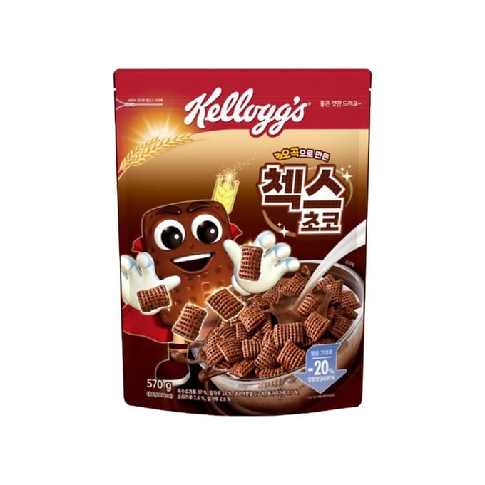 Kellogg's Chex Choco-ontbijtgranen 570g (3 opties) #1PCS beige