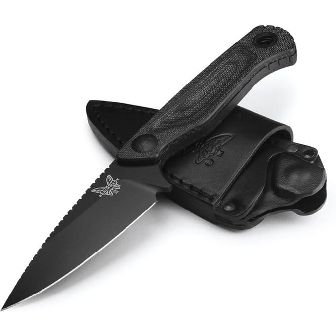 Benchmade Dacian Black – Vast Mes met MagnaCut Lemmet en Micarta Handgreep