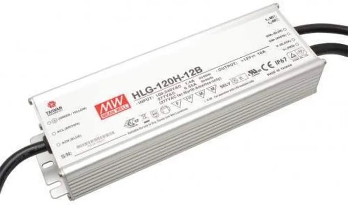 MEAN WELL HLG-120H-12B LED-driver, LED-transformator Constante spanning, Constante stroomsterkte 120 W 10 A 6 - 12 V/DC