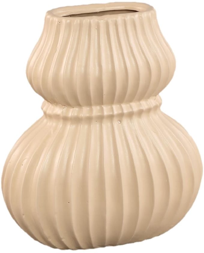 PTMD - Vaas Halta - Beige - 25x15x28cm