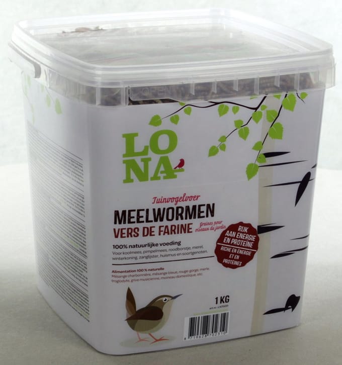 Lona Meelwormen Emmer 1 kg - Vogel