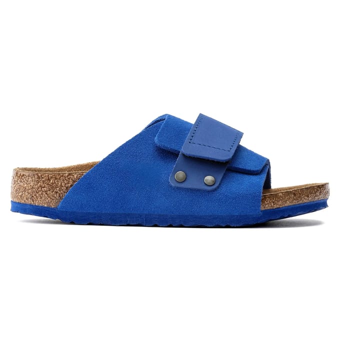 Nubuck Suède Leren Sandalen Kind Birkenstock Kyoto