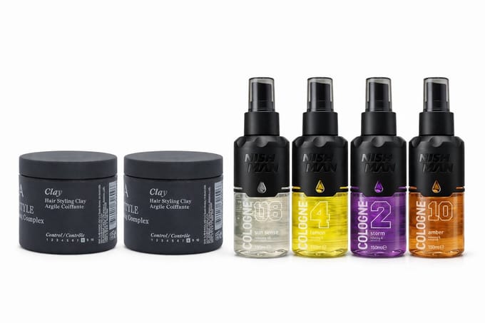 L’ANZA Clay Duo +08+04+02+10 Cologne – Professionele Styling & Frisse Finish Set